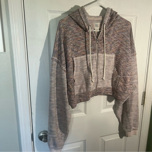 BDG Urban Outfitters Leah Beach Full Zip Hoodie women’s size medium sweatshirt - Picture 5 of 16